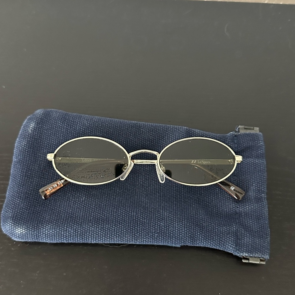 Le Specs oval sunglasses